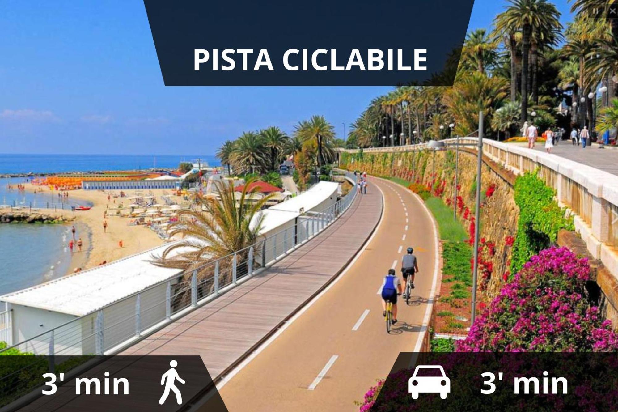 Ariston - Ciclabile Appartamento In Centro Al Mare Con Balcone San Remo Exterior foto